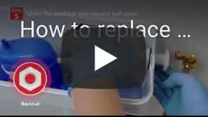 How to replace a toilet ball valve - watch now
