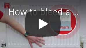 How to bleed a radiator - watch now