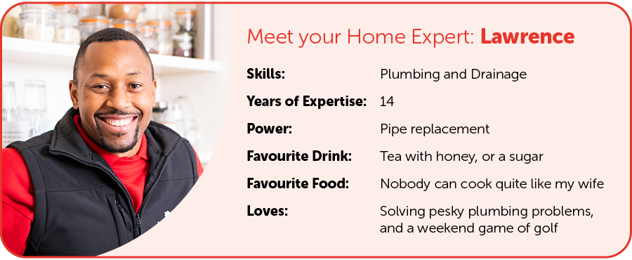 engineer profile Card of Laurence - TEA with HomeServe